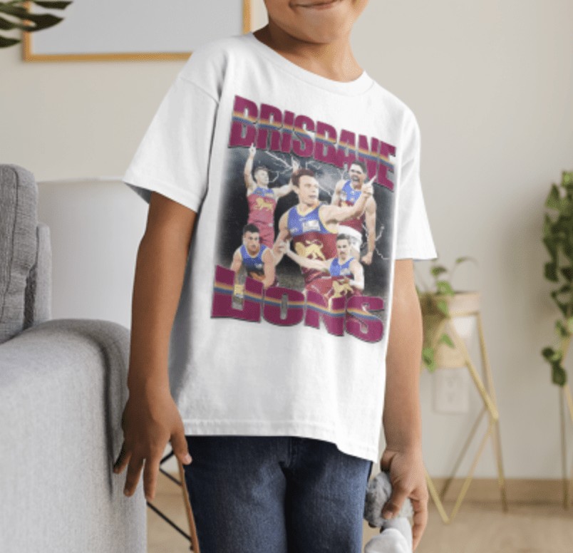 Brisbane Lions AFL Team Tee (Kids) - VFtees