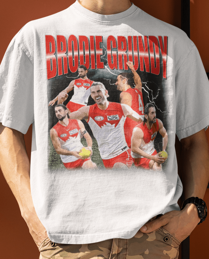 Brodie Grundy AFL Graphic Tee - VFtees