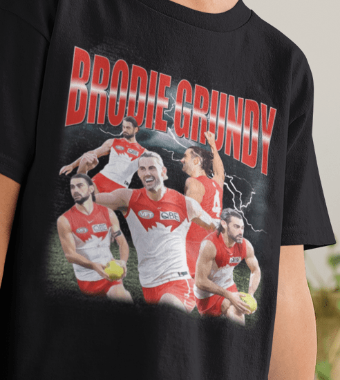 Brodie Grundy AFL Graphic Tee (Kids) - VFtees