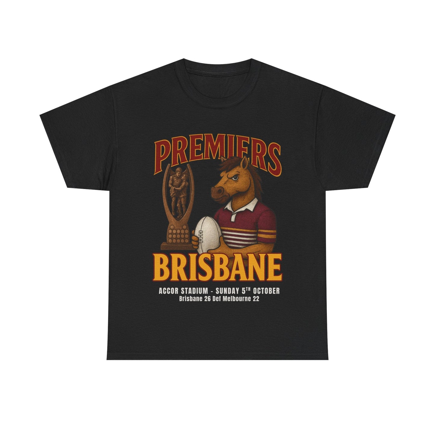 Broncos Rugby League 2025 Premiership Tshirt - VFtees