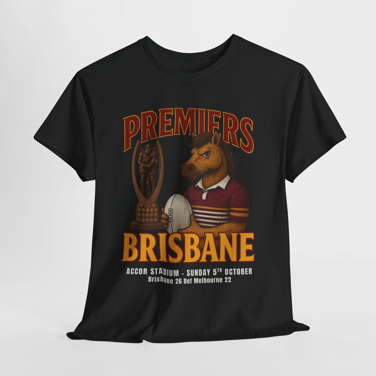 Broncos Rugby League 2025 Premiership Tshirt - VFtees