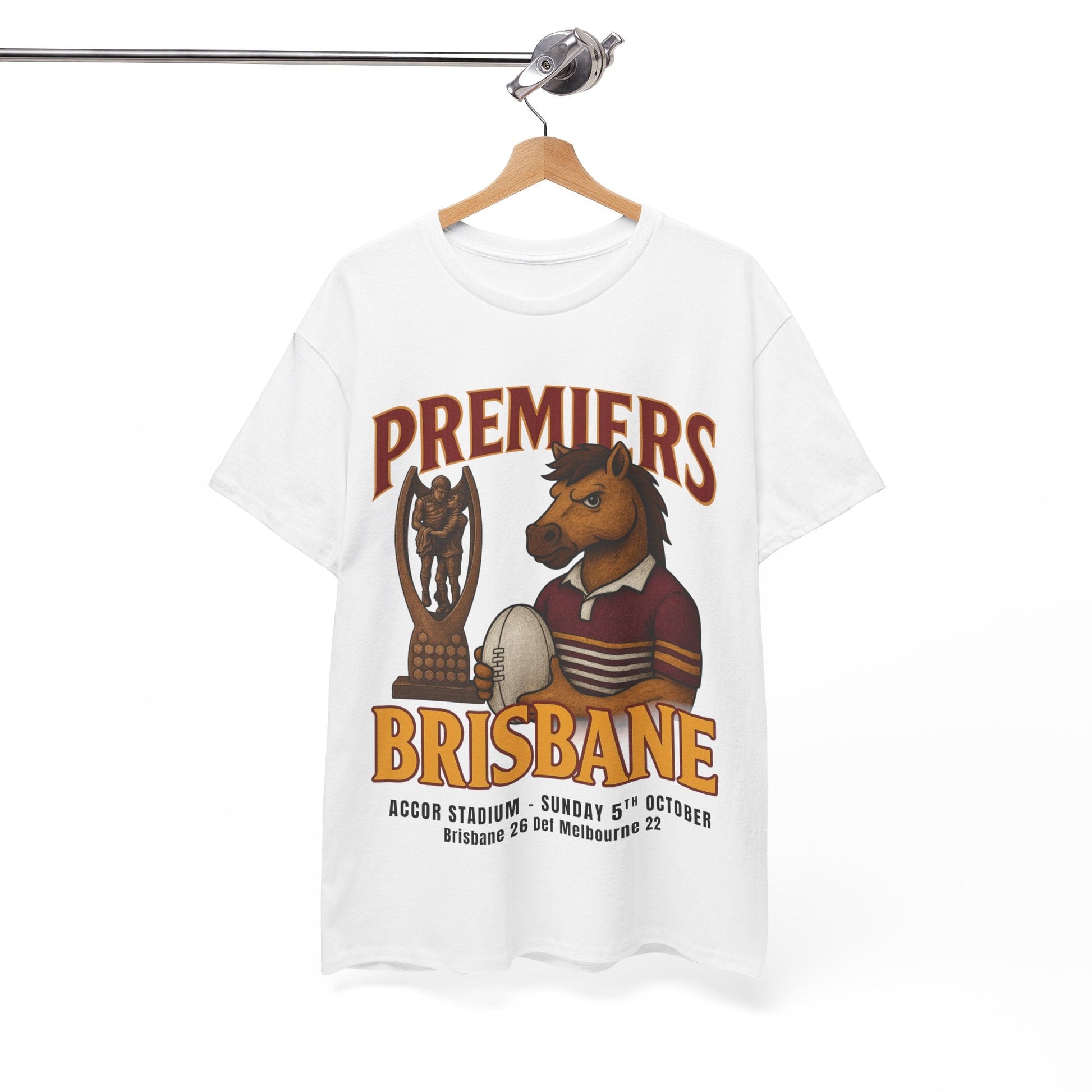 Broncos Rugby League 2025 Premiership Tshirt - VFtees
