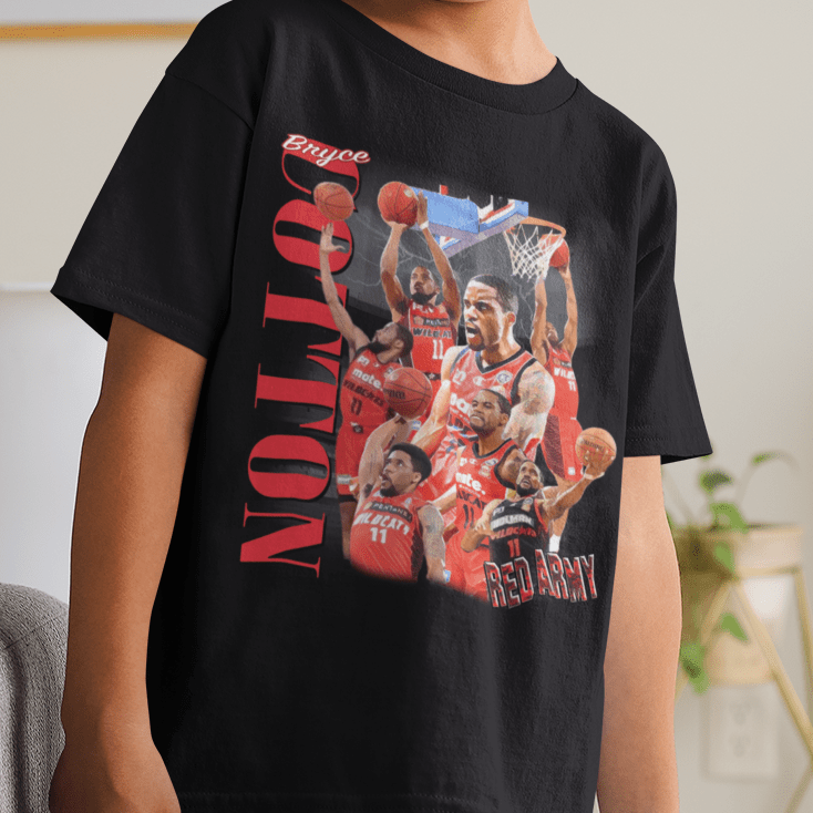 Bryce Cotton Perth Wildcats NBL Graphic Tee (Kids) - VFtees