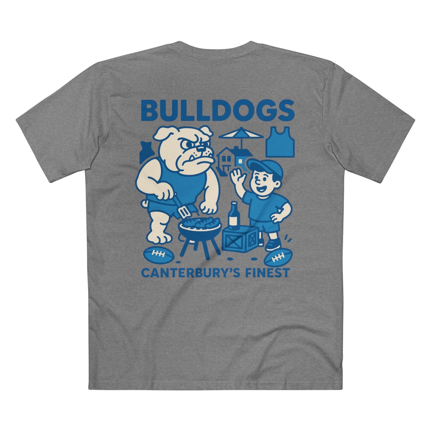 Bulldogs BBQ Rugby League Tee - Canterbury Club Series - VFtees