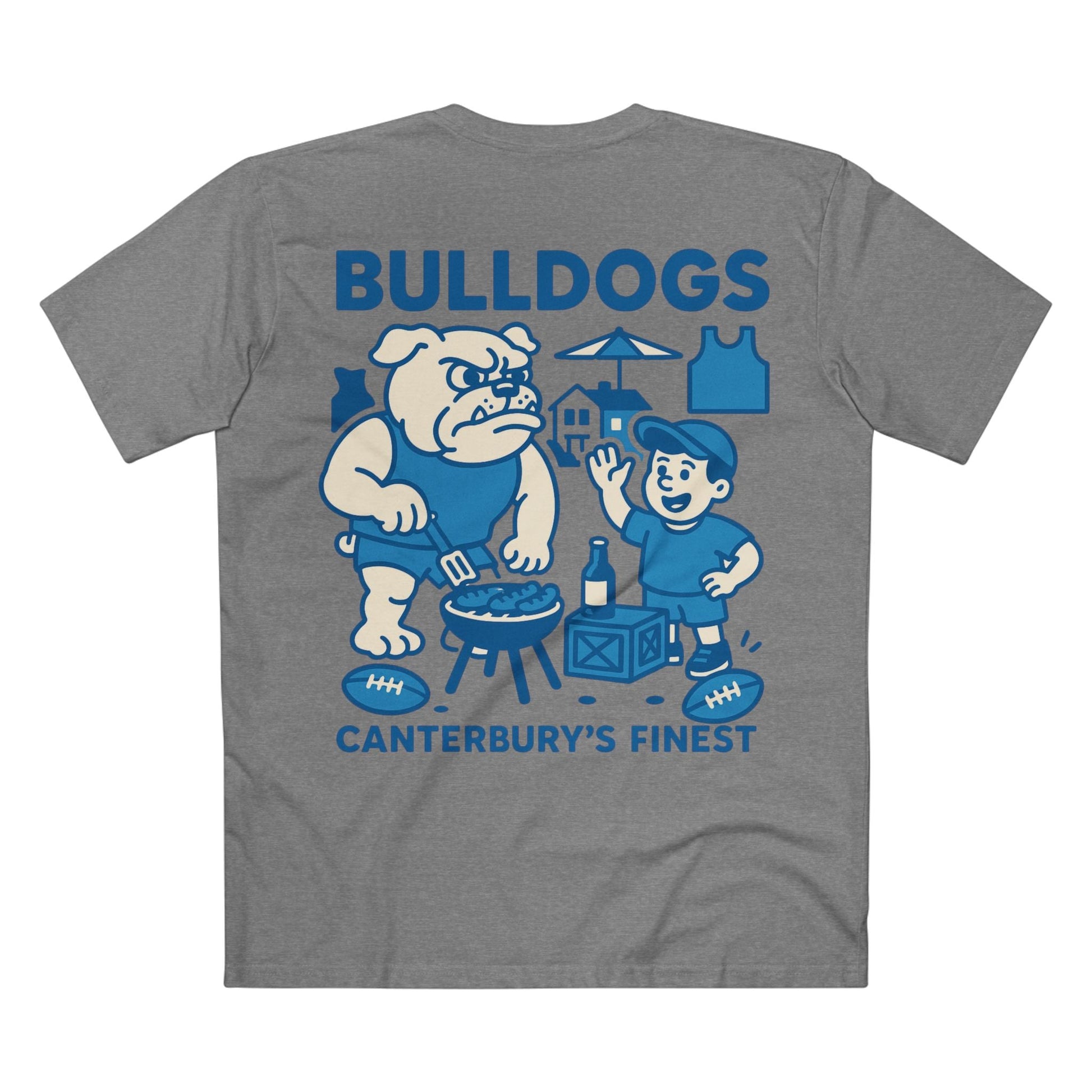 Bulldogs BBQ Rugby League Tee - Canterbury Club Series - VFtees