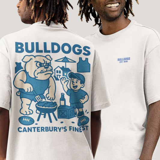 Bulldogs BBQ Rugby League Tee - Canterbury Club Series - VFtees