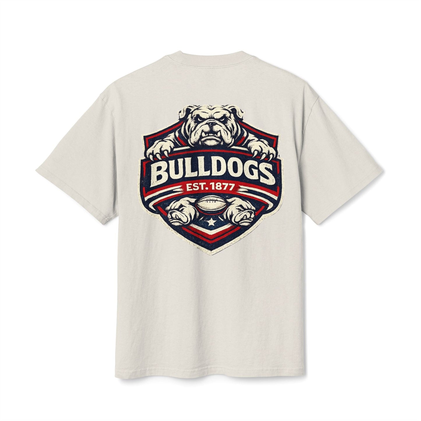 Bulldogs Football Wave Tee - VFtees
