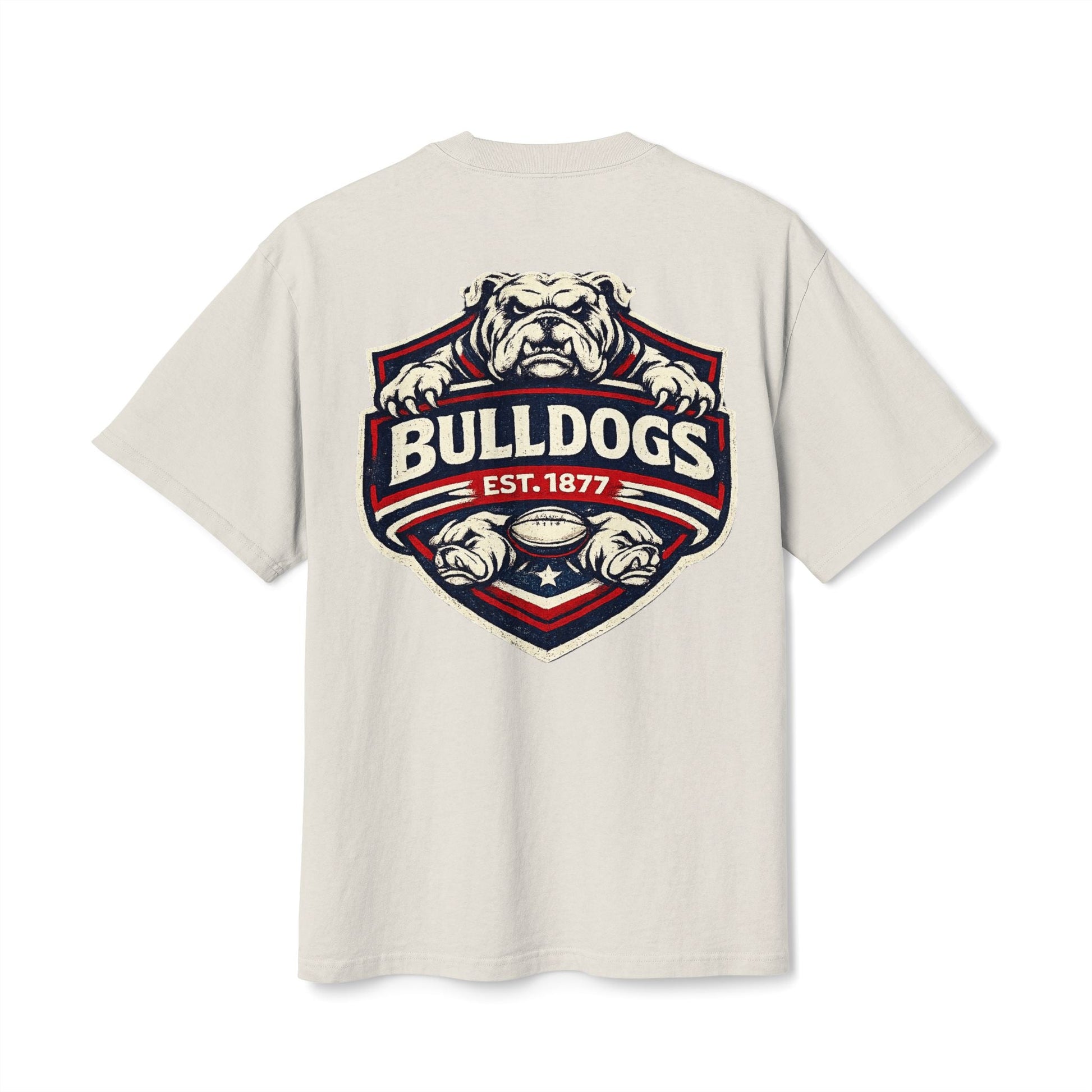 Bulldogs Football Wave Tee - VFtees