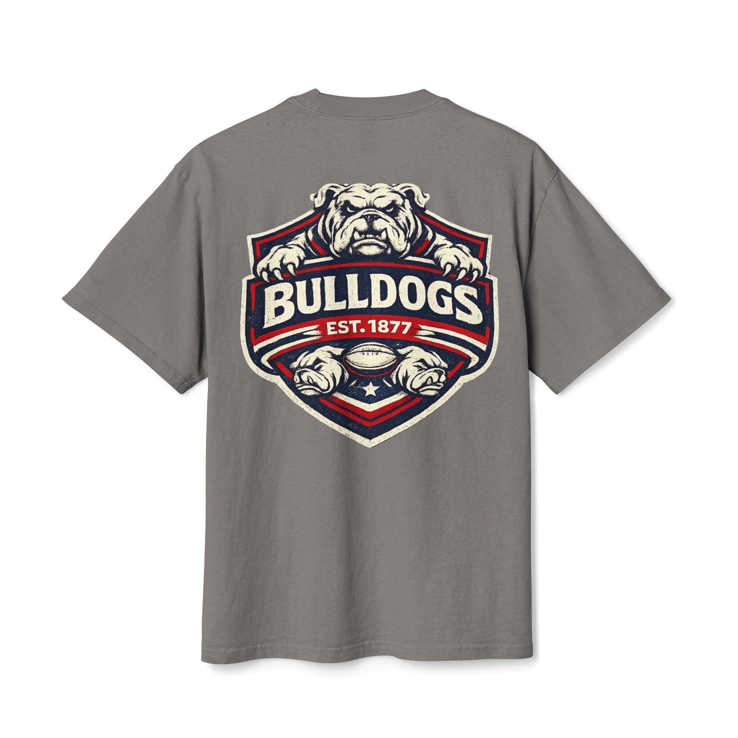 Bulldogs Football Wave Tee - VFtees