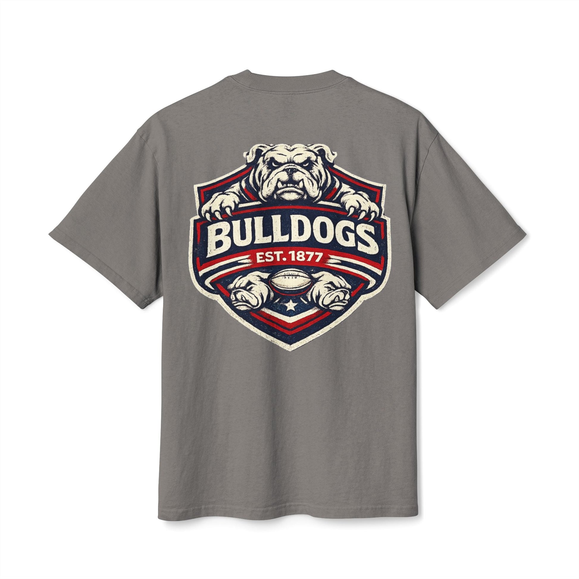 Bulldogs Football Wave Tee - VFtees