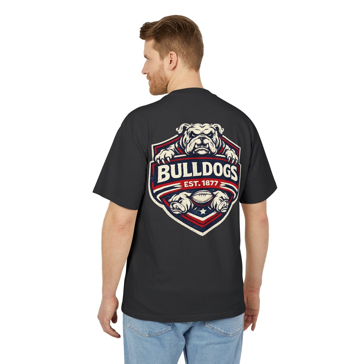 Bulldogs Football Wave Tee - VFtees