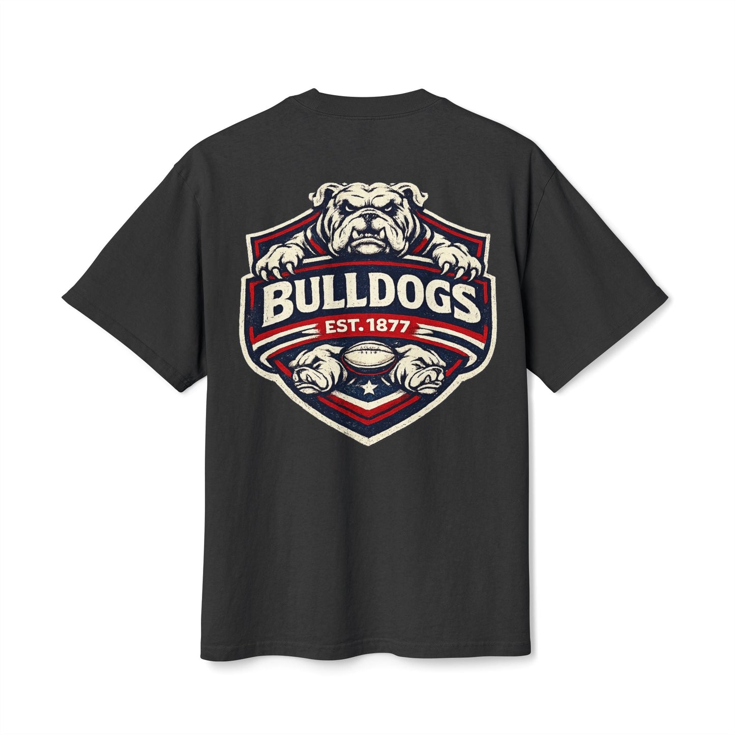 Bulldogs Football Wave Tee - VFtees
