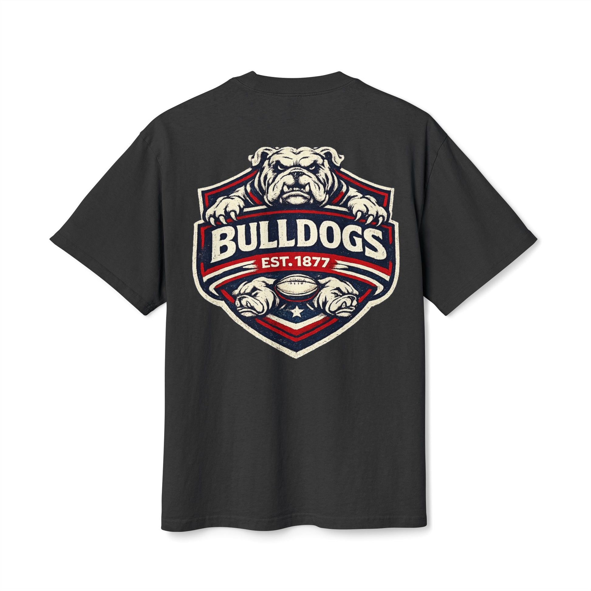 Bulldogs Football Wave Tee - VFtees
