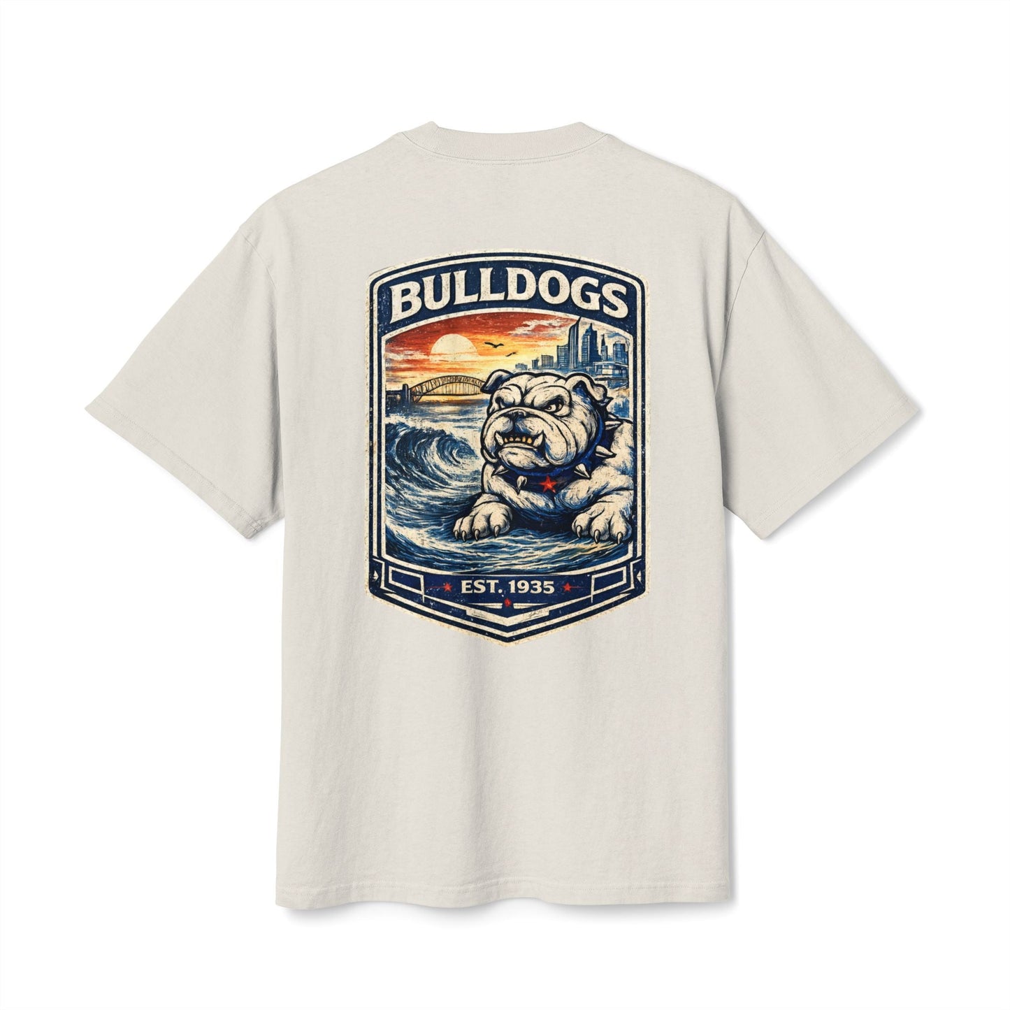 Bulldogs League Wave Tee - VFtees