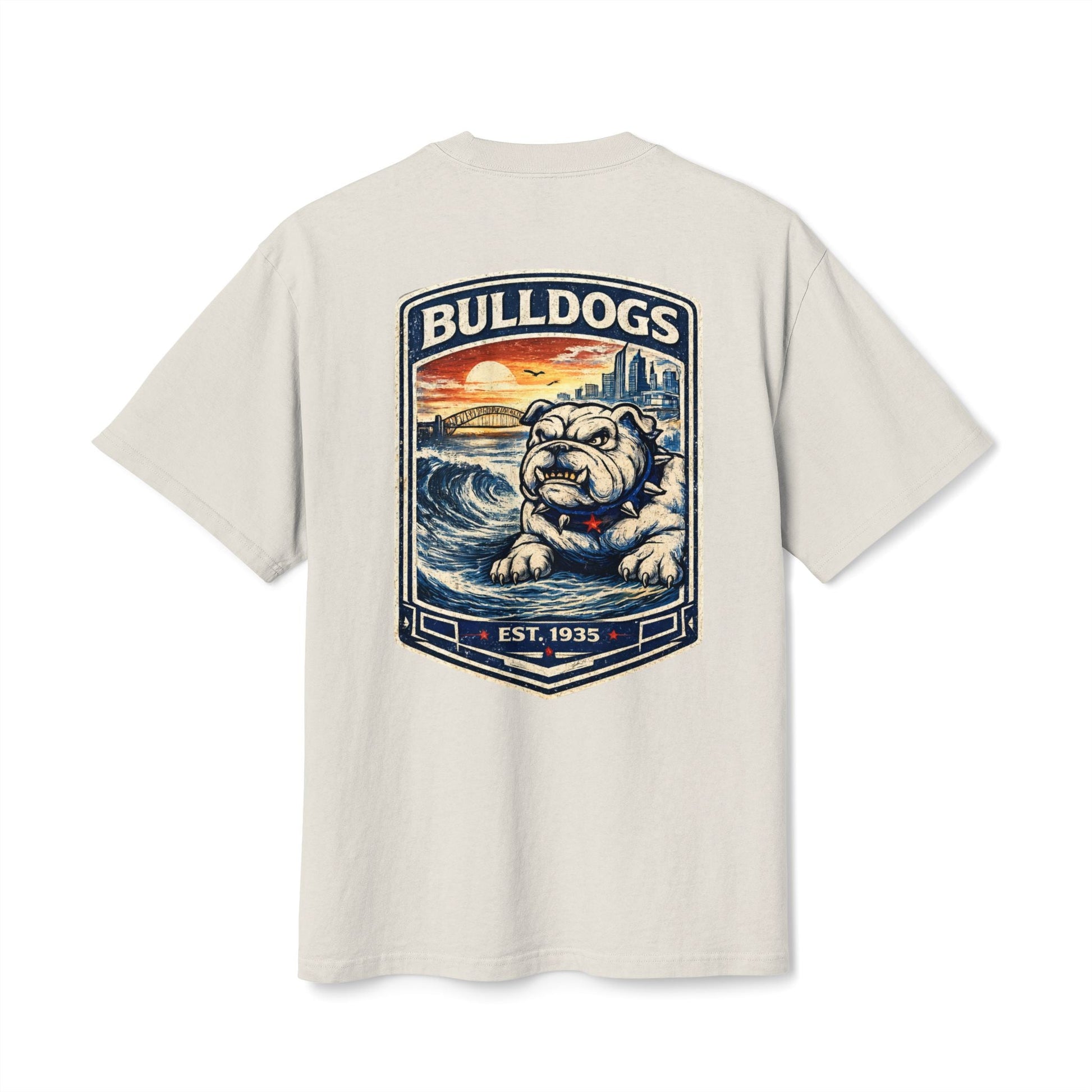 Bulldogs League Wave Tee - VFtees