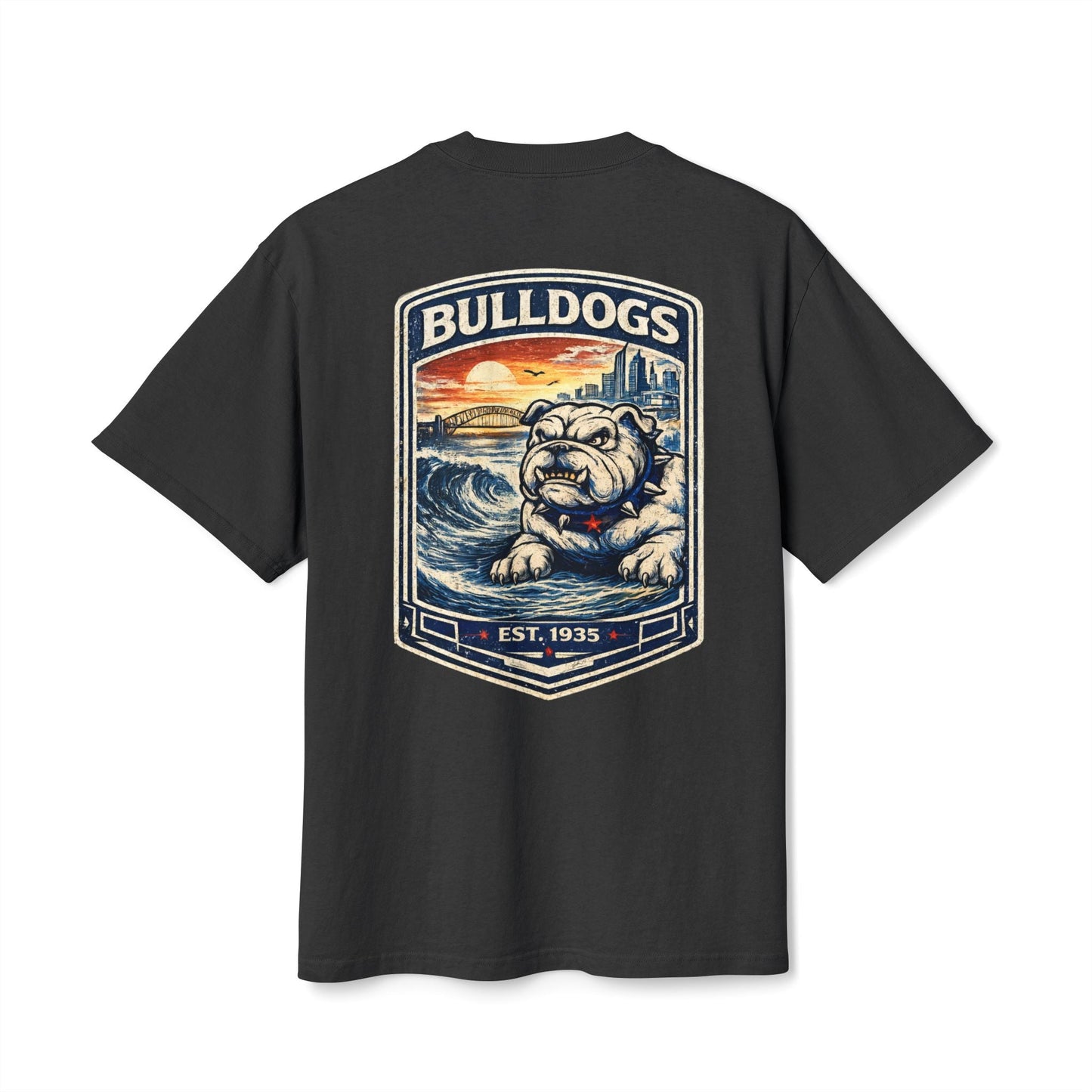 Bulldogs League Wave Tee - VFtees
