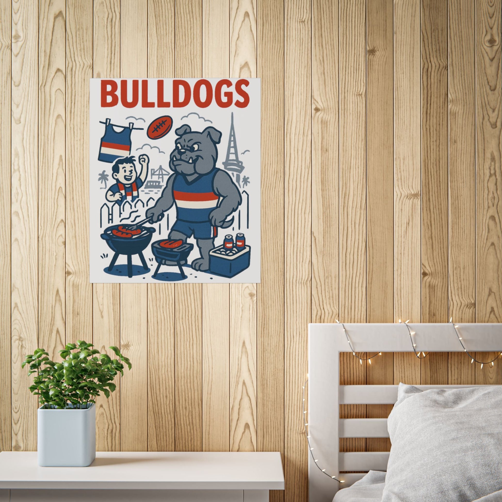 Bulldogs Vintage Wall Art (Limited Release) - VFtees