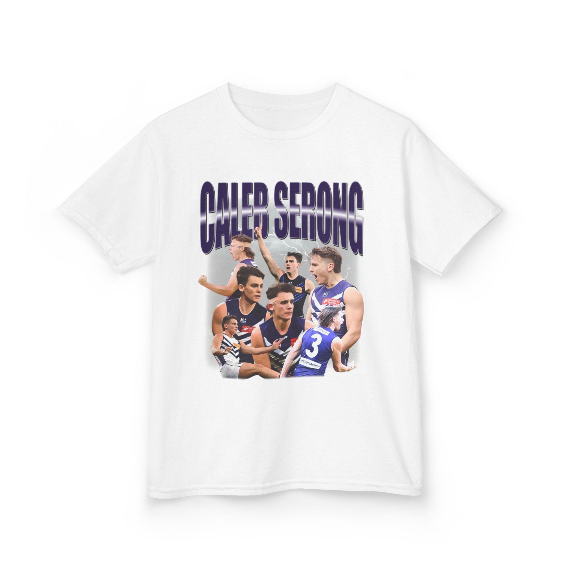 Caleb Serong Graphic Footy Tee (Kids) - VFtees