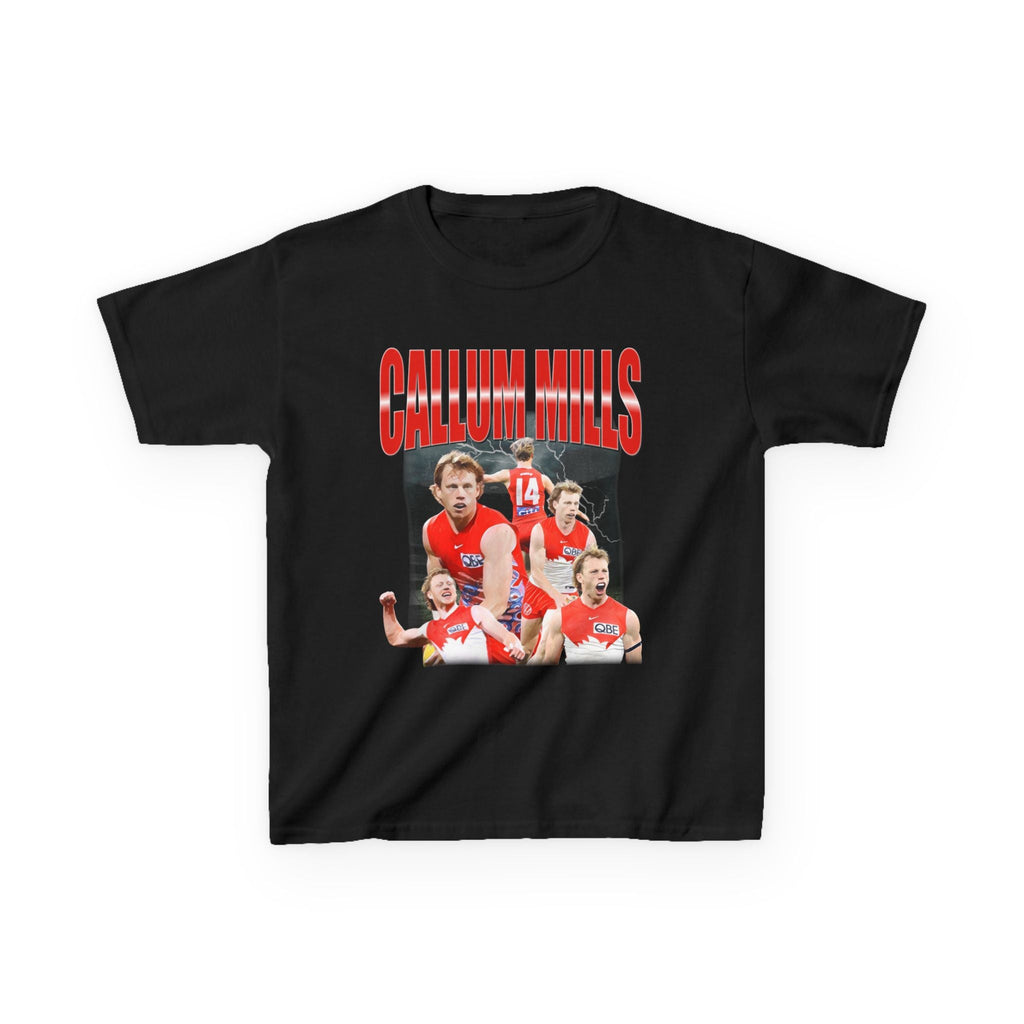 Callum Mills AFL Graphic Tee (Kids) - VFtees