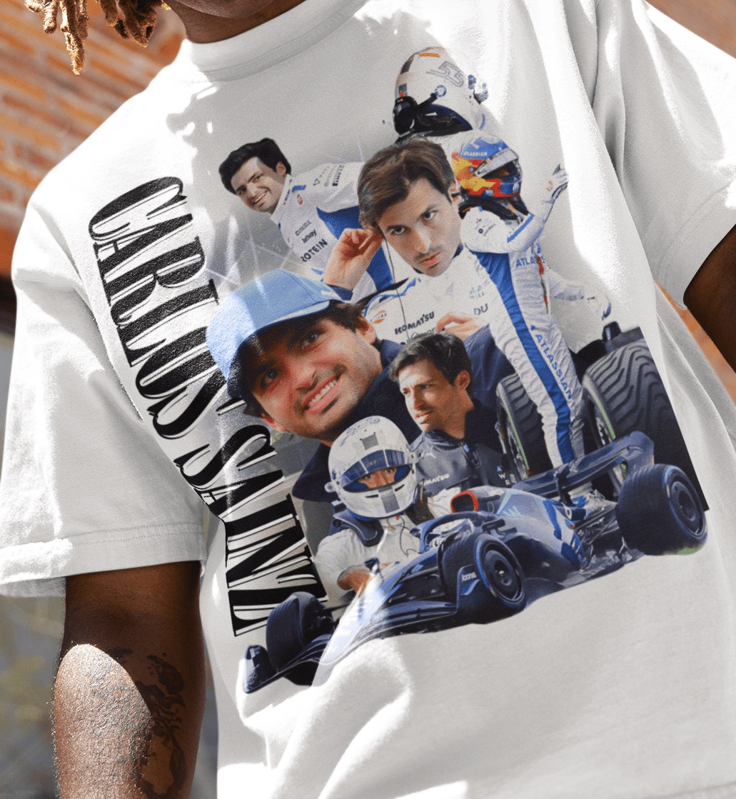 Carlos Sainz F1 Williams Racing Graphic Tee - VFtees