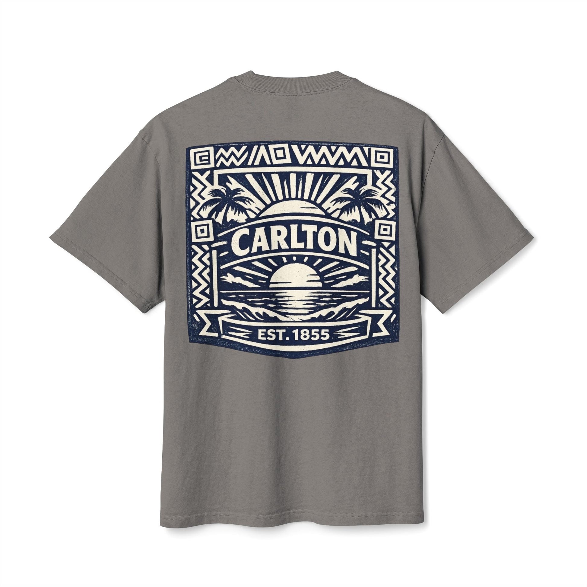 Carlton Football Wave Tee - VFtees