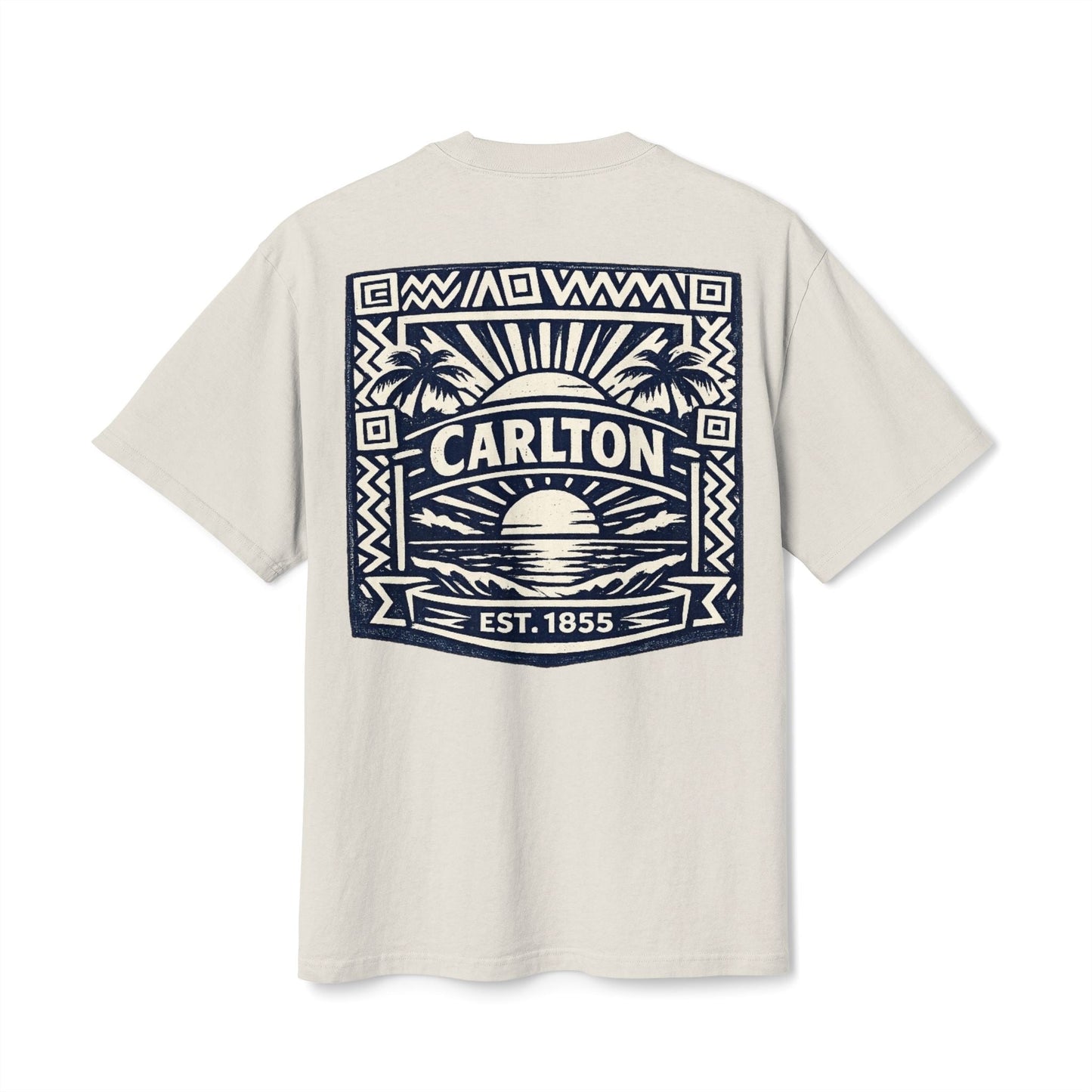 Carlton Football Wave Tee - VFtees