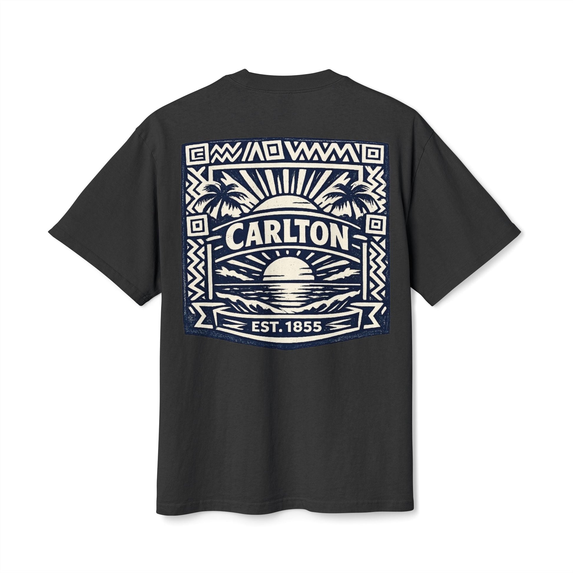 Carlton Football Wave Tee - VFtees