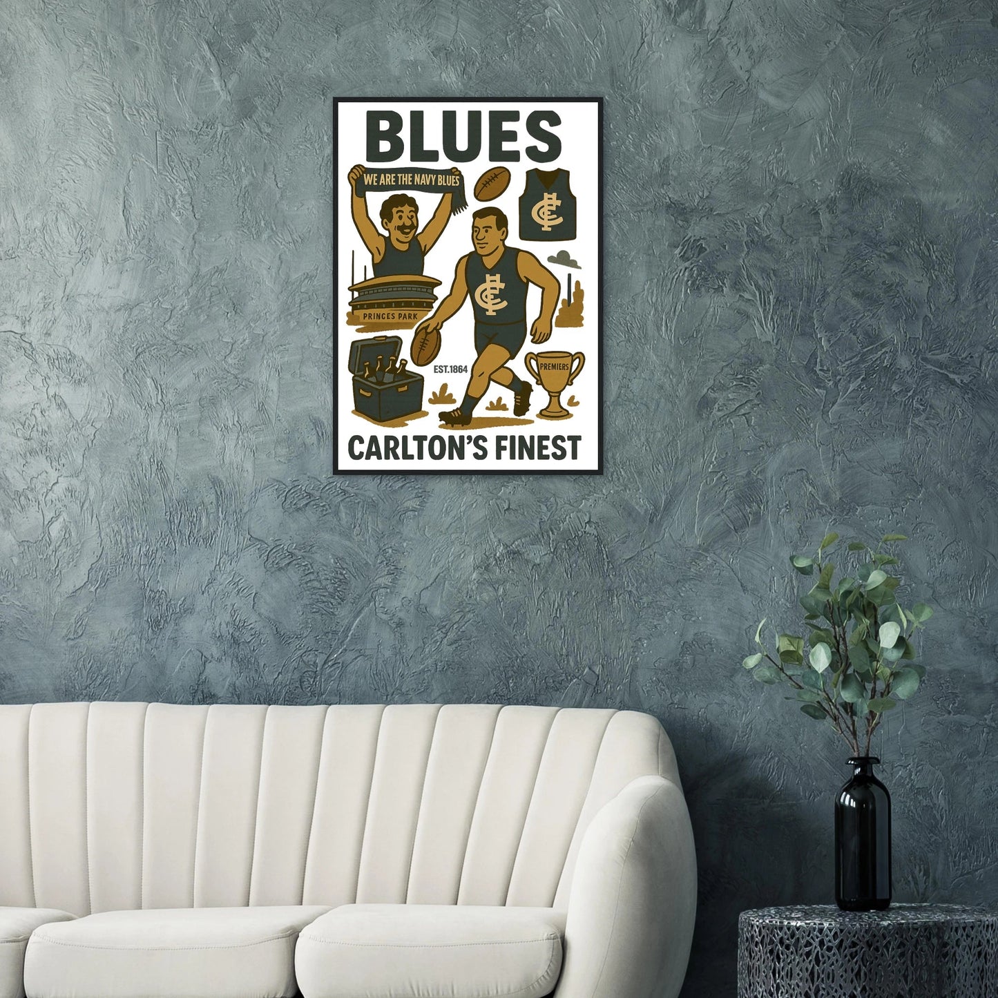 Carlton Framed Wall Art - VFtees