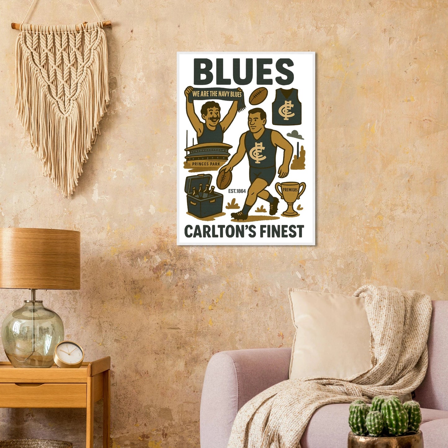 Carlton Framed Wall Art - VFtees