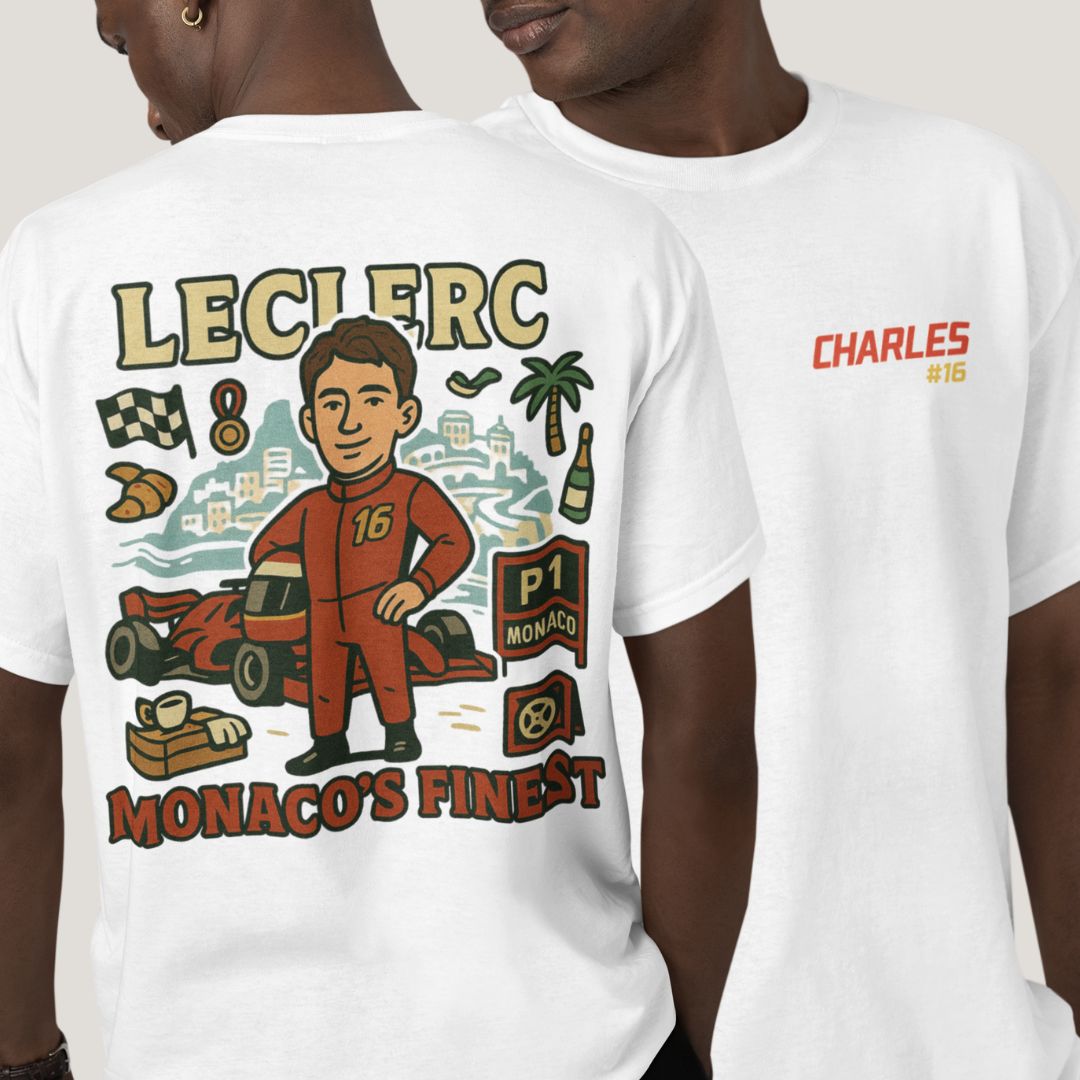 Charles Leclerc F1 Tee - Ferrari Grand Prix Edition - VFtees