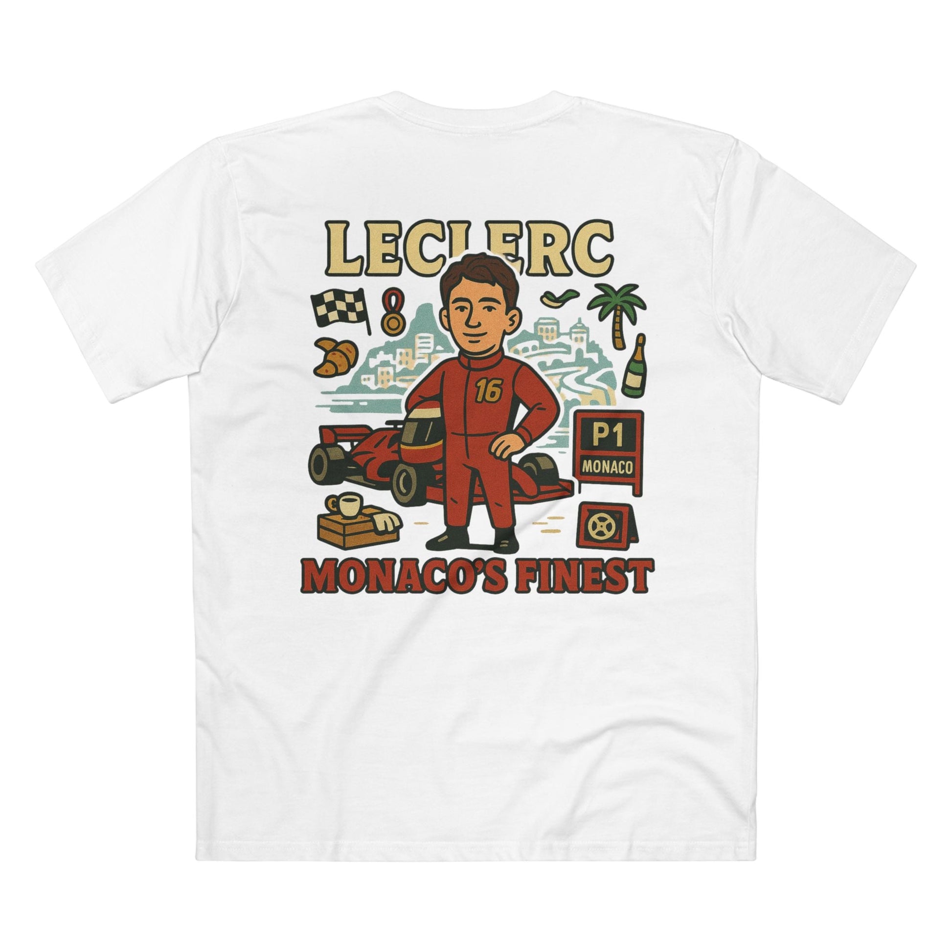 Charles Leclerc F1 Tee - Ferrari Grand Prix Edition - VFtees