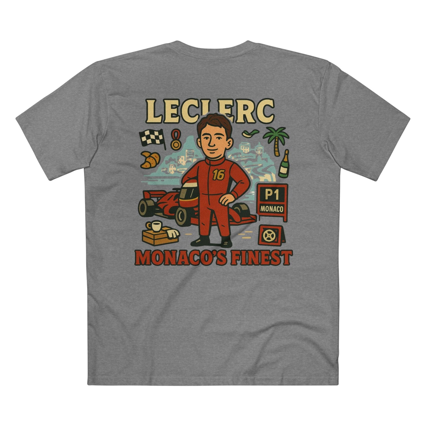 Charles Leclerc F1 Tee - Ferrari Grand Prix Edition - VFtees