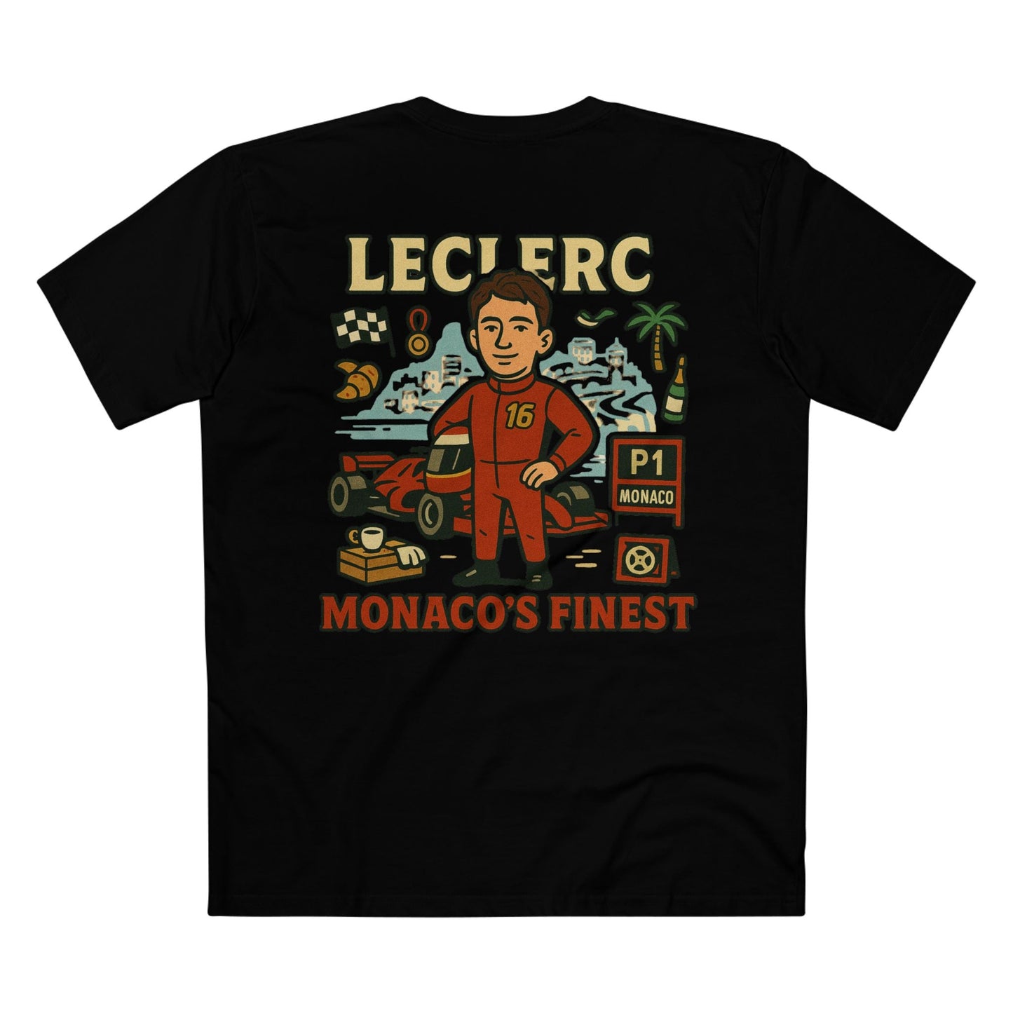 Charles Leclerc F1 Tee - Ferrari Grand Prix Edition - VFtees