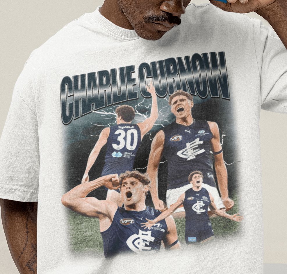 Charlie Curnow AFL Graphic Tee - VFtees