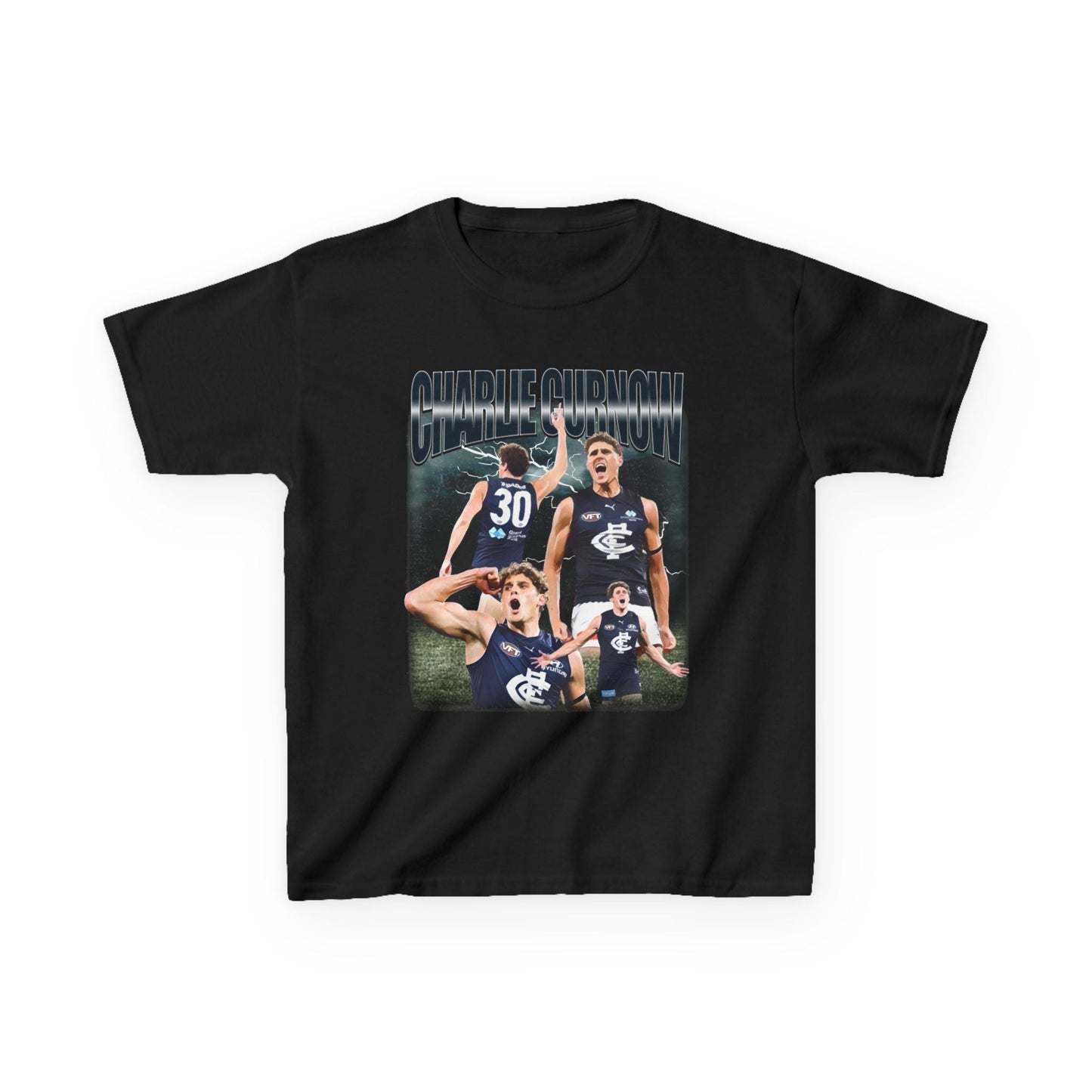 Charlie Curnow AFL Graphic Tee (Kids) - VFtees