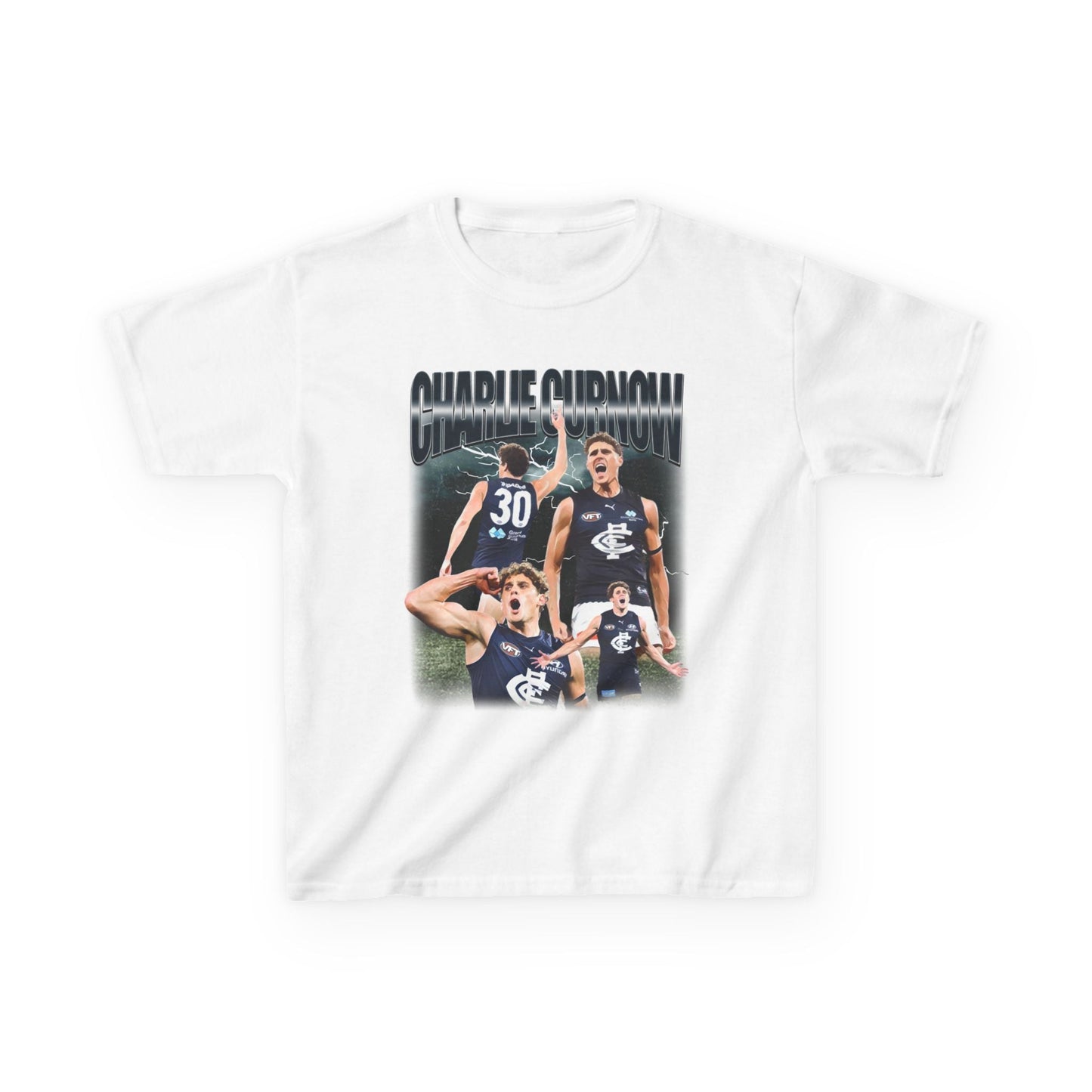 Charlie Curnow AFL Graphic Tee (Kids) - VFtees