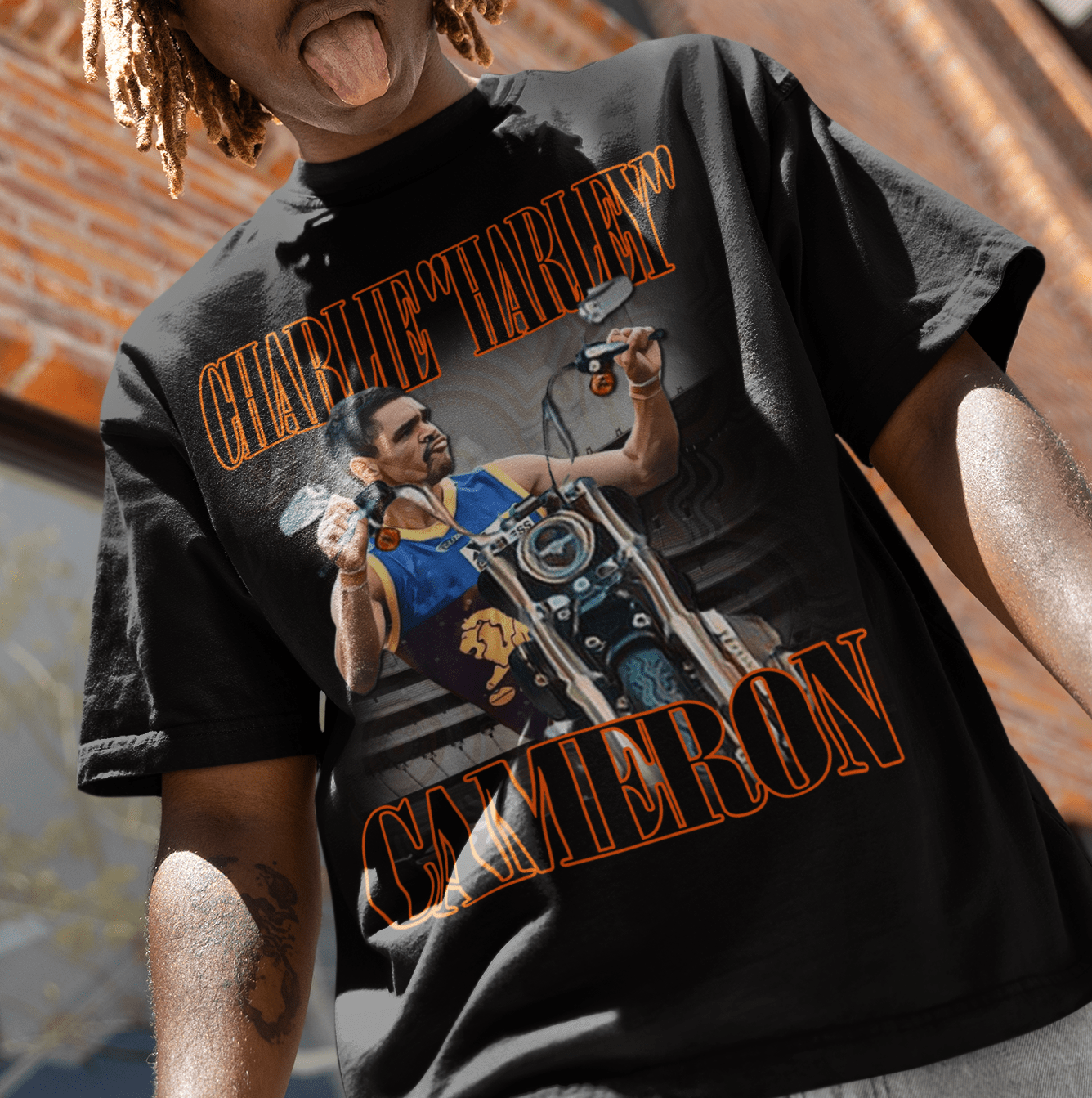 Charlie "Harley" Cameron AFL Tee - VFtees