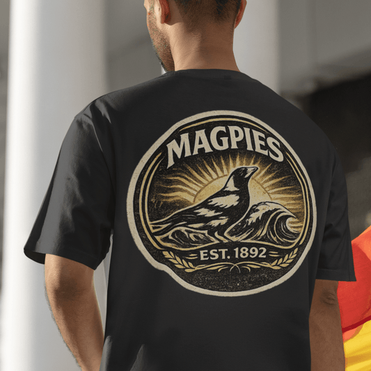 Collingwood Football Wave Tee - VFtees