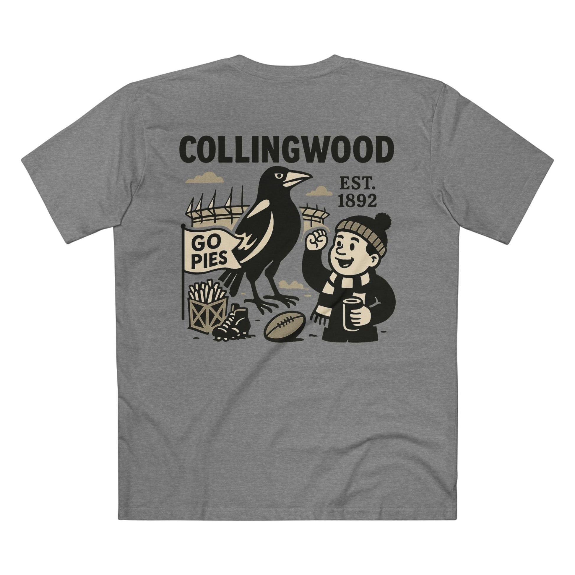 Collingwood Footy Tee - Magpie Club Series - VFtees