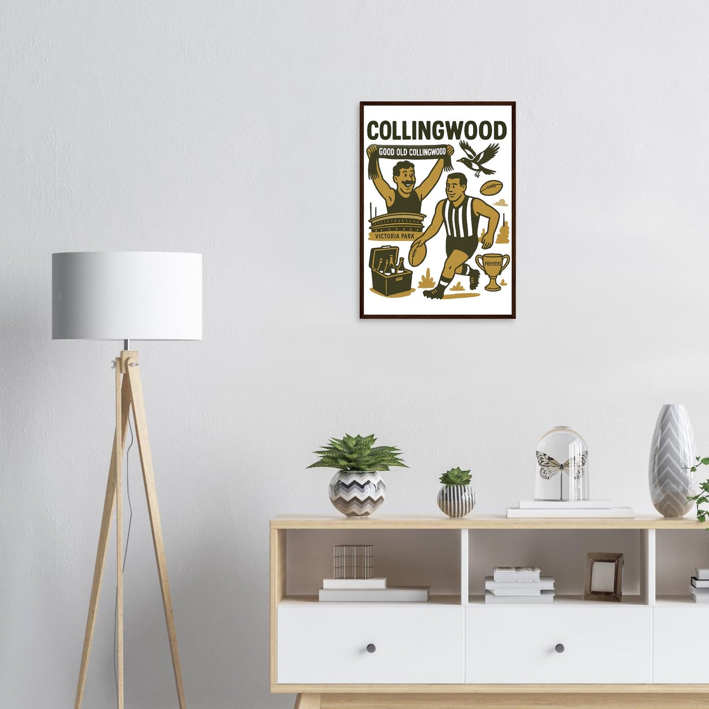 Collingwood Framed Wall Art - VFtees
