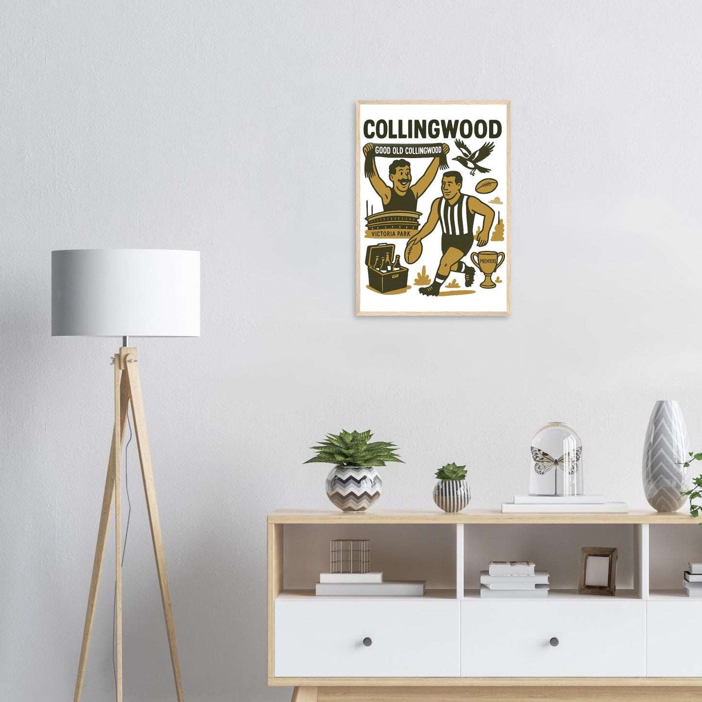 Collingwood Framed Wall Art - VFtees