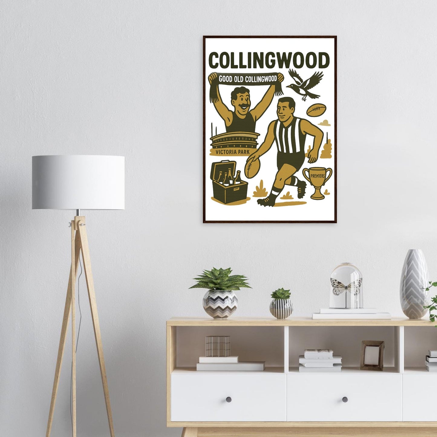 Collingwood Framed Wall Art - VFtees