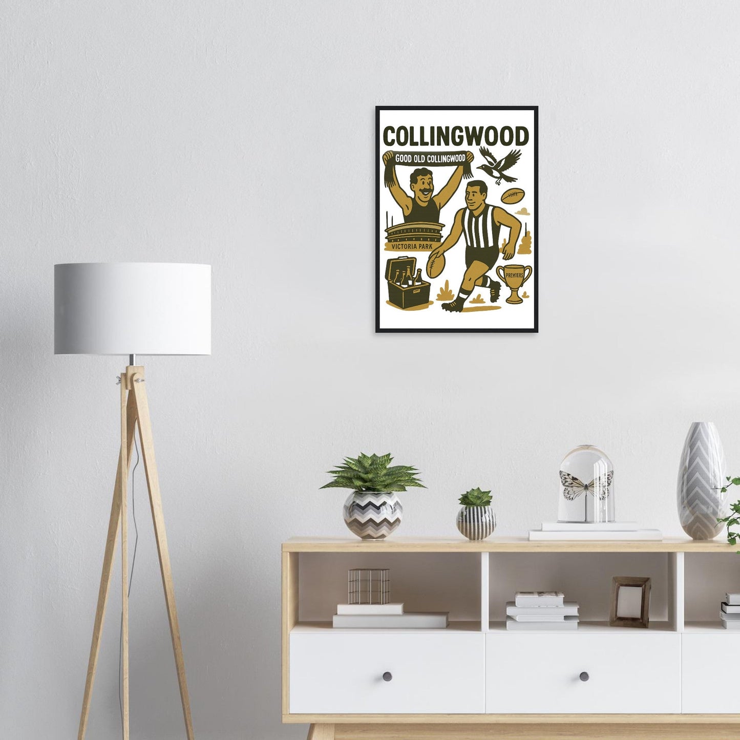 Collingwood Framed Wall Art - VFtees
