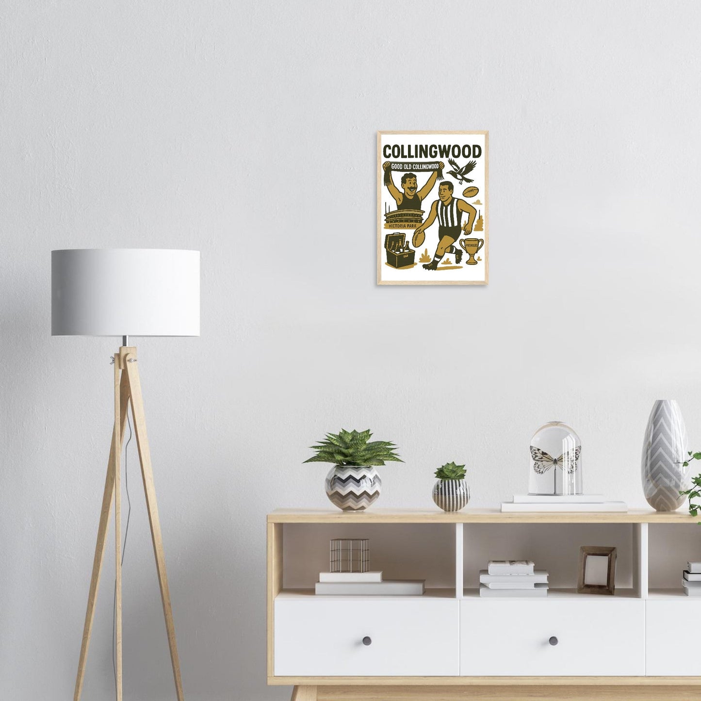 Collingwood Framed Wall Art - VFtees