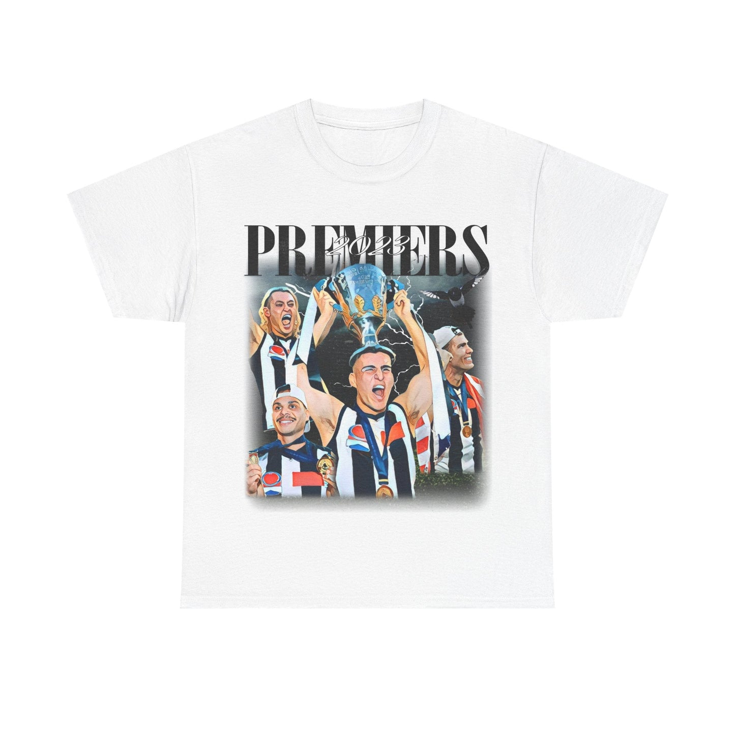 Collingwood Premiers 2023 Vintage AFL T-shirt - VFtees