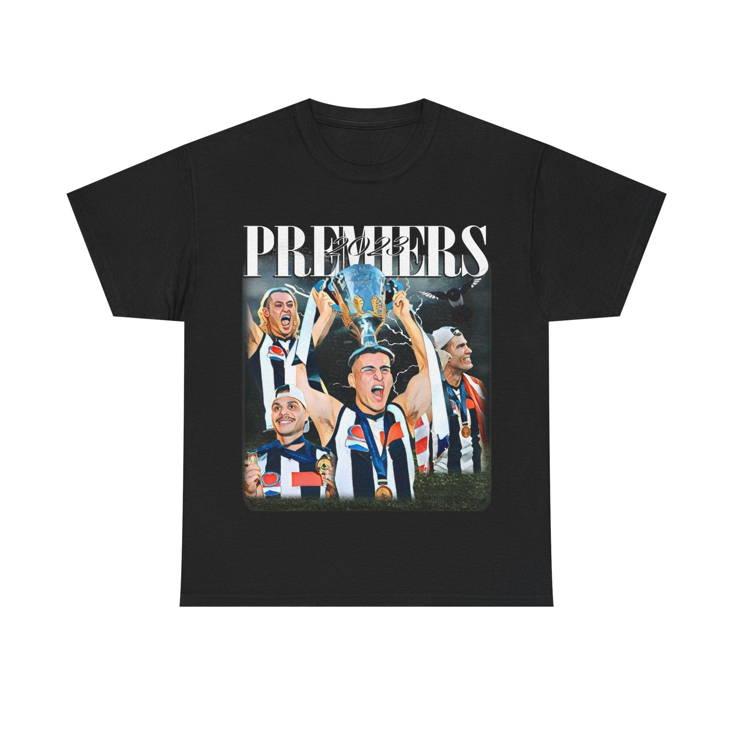 Collingwood Premiers 2023 Vintage AFL T-shirt - VFtees