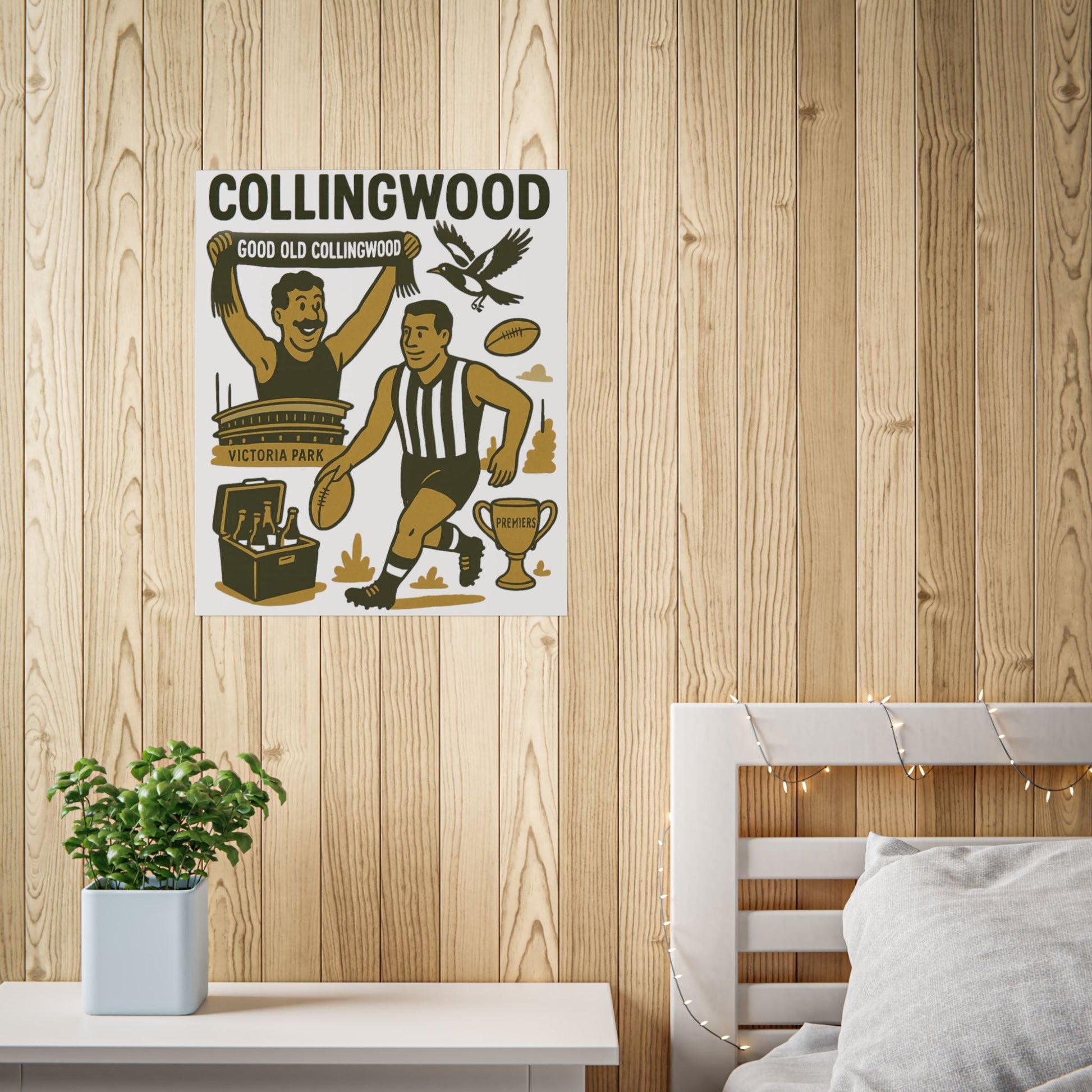 Collingwood Vintage Wall Art - VFtees
