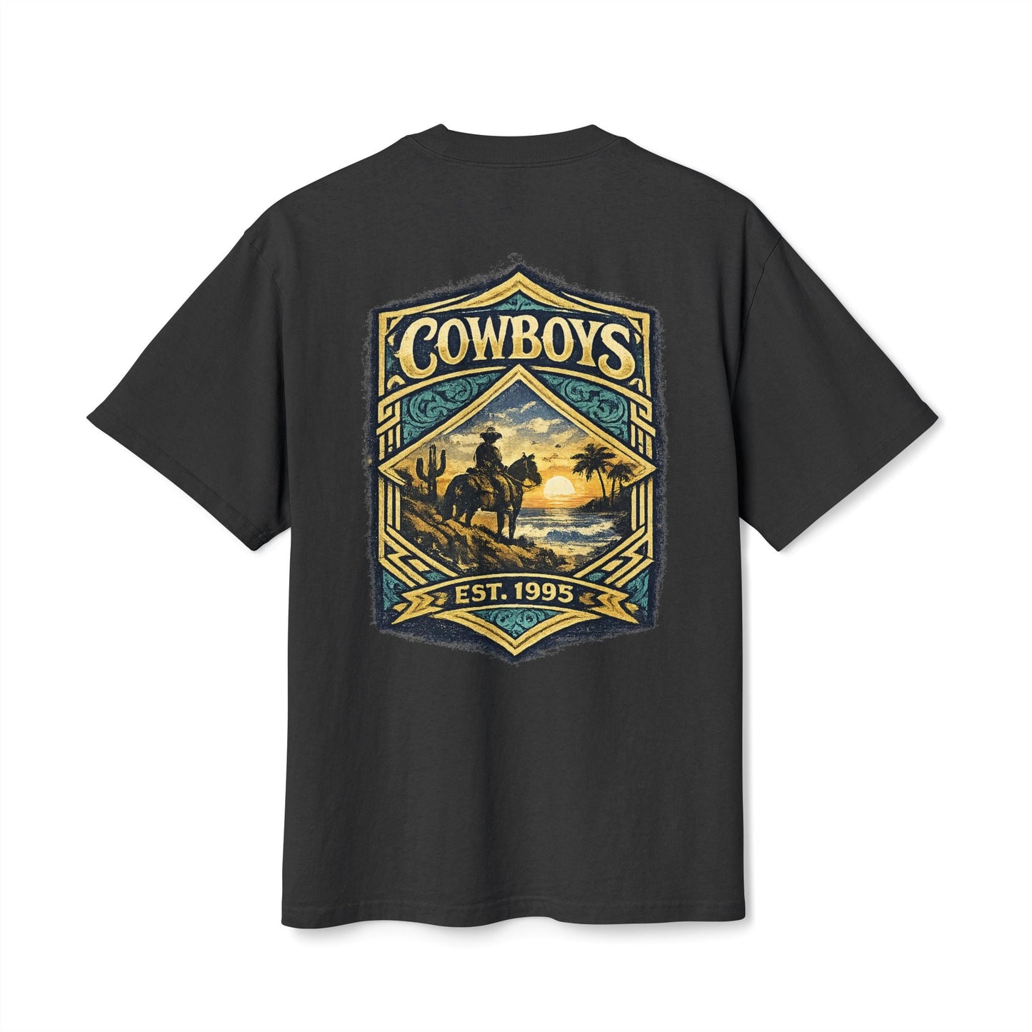 Cowboys League Wave Tee - VFtees
