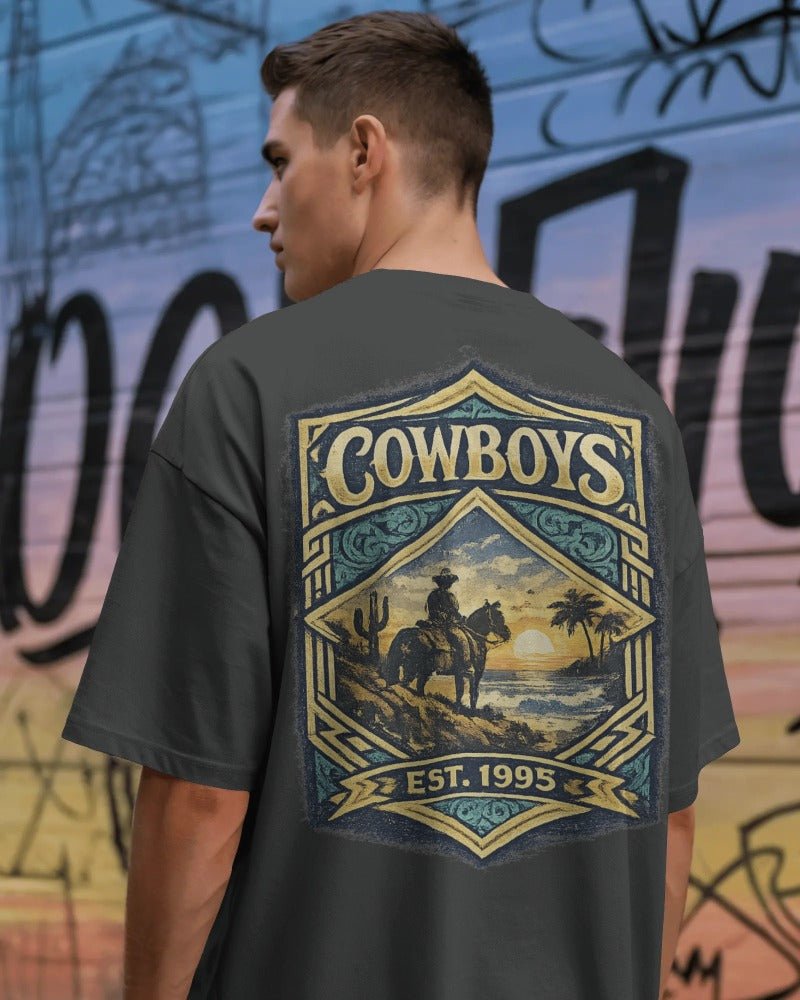 Cowboys League Wave Tee - VFtees