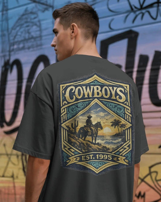 Cowboys League Wave Tee - VFtees